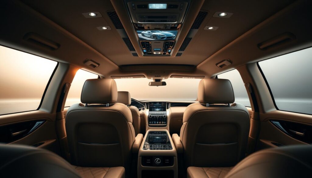 Fitur Hiburan dan Kenyamanan Lexus LM350